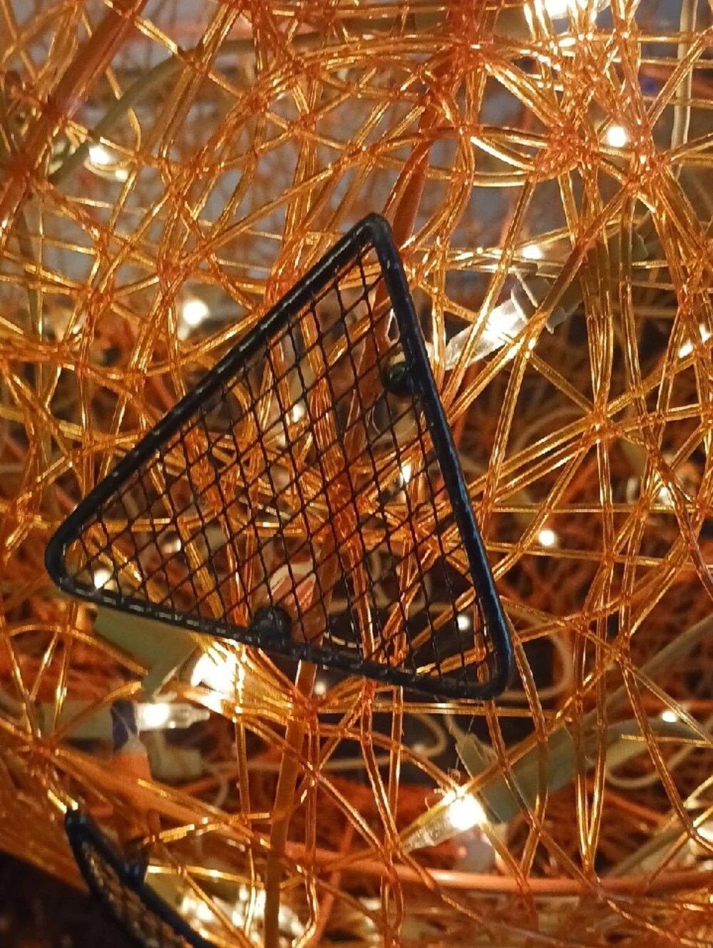 Stunning! Ashland Orange Woven Lit Jack-O'-Lantern Blinking Lights 🎃